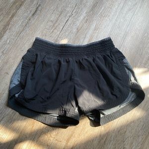 Athletic Shorts- Black & Grey- Size XS- US 2-4